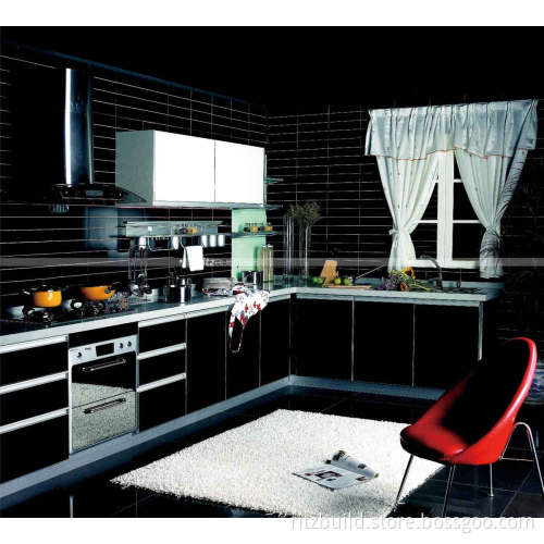 Home Furniture 2014 High Gloss Lacquer Kitchen Cabinets for House